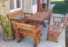 Otac Danilo je primio za Lazničku crkvu jedan kvalitetan drveni sto sa klupama od Ujedinjenih Lazničana Sela i dijaspore.